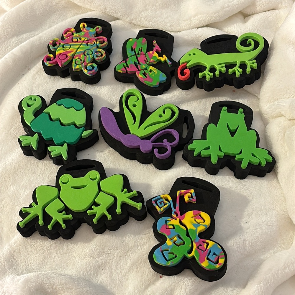 New chunky bug animals CHUNKY FOAM STAMPS
ASSORTED bugs different size